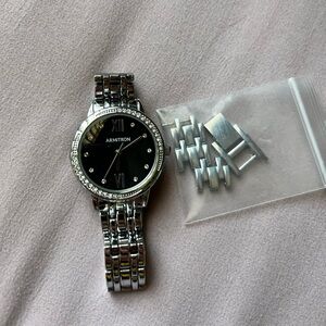 silver women’s watch